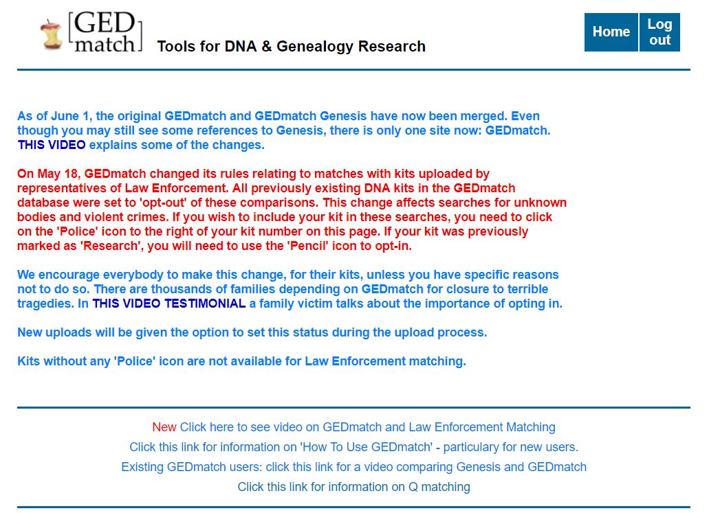 GEDmatch